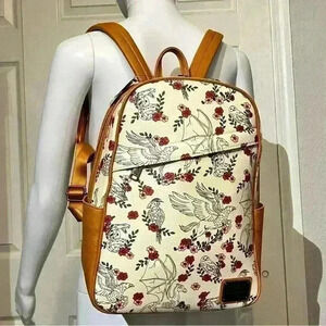 NWT Loungefly Harry Potter Magical Creatures Large Bag Owl HP Exclusive Backpack